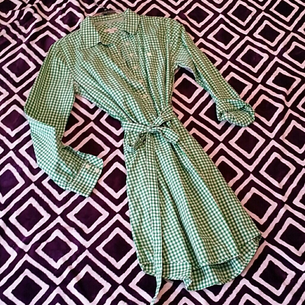 Gap shirt dress w pockets